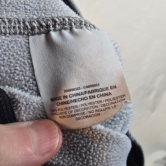 Nike Sweatpants Mens 2XL Grey Thermafit Fleece Athletic Open Hem Sporty Casual - Picture 9 of 12